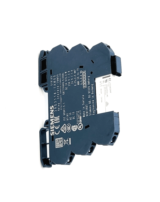 Siemens 3RQ3118-1AM00 Ausgangskoppler with plug-in relay, 1 changeover contact, screw connection, DC 24V, 6A thermal current, 6.2mm wide