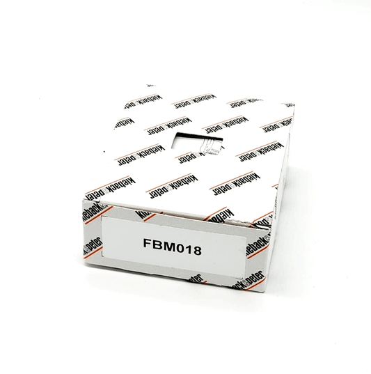 Kieback & Peter FBM018 packaging with product label visible, white box with branded wrapping, displayed at an angle.