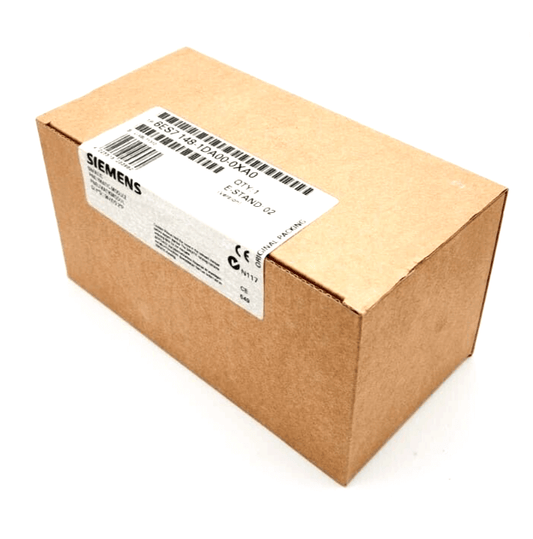 Siemens 6ES7148-1DA00-0XA0 Pneumatik-Modul EM 148-P in sealed box, ET 200X compatible, PROFIBUS DP, industrial automation module.