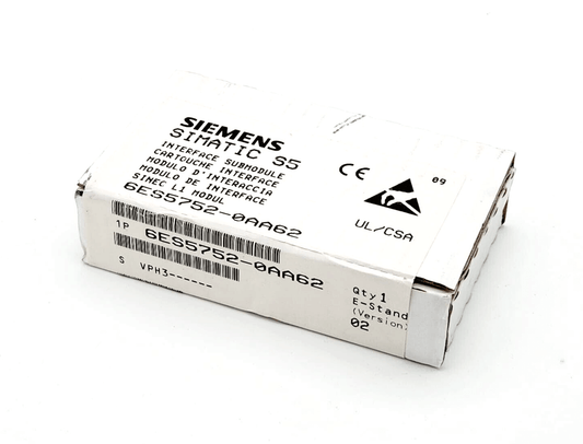 Siemens 6ES5752-0AA62 Simatic S5 Schnittstellenmodul, new sealed interface module for CPU 928B