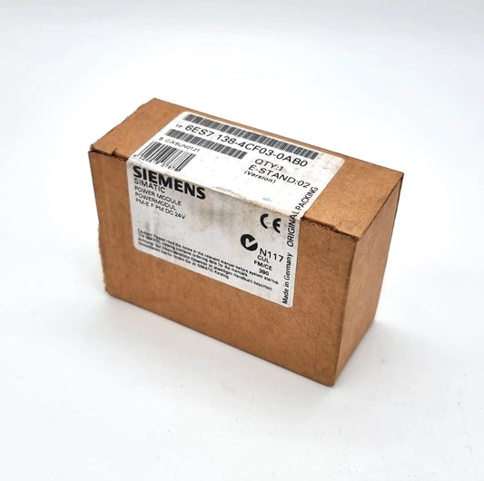 Siemens 6ES7138-4CF03-0AB0 ET200S Powermodul PM-E F PM DC24V new in box