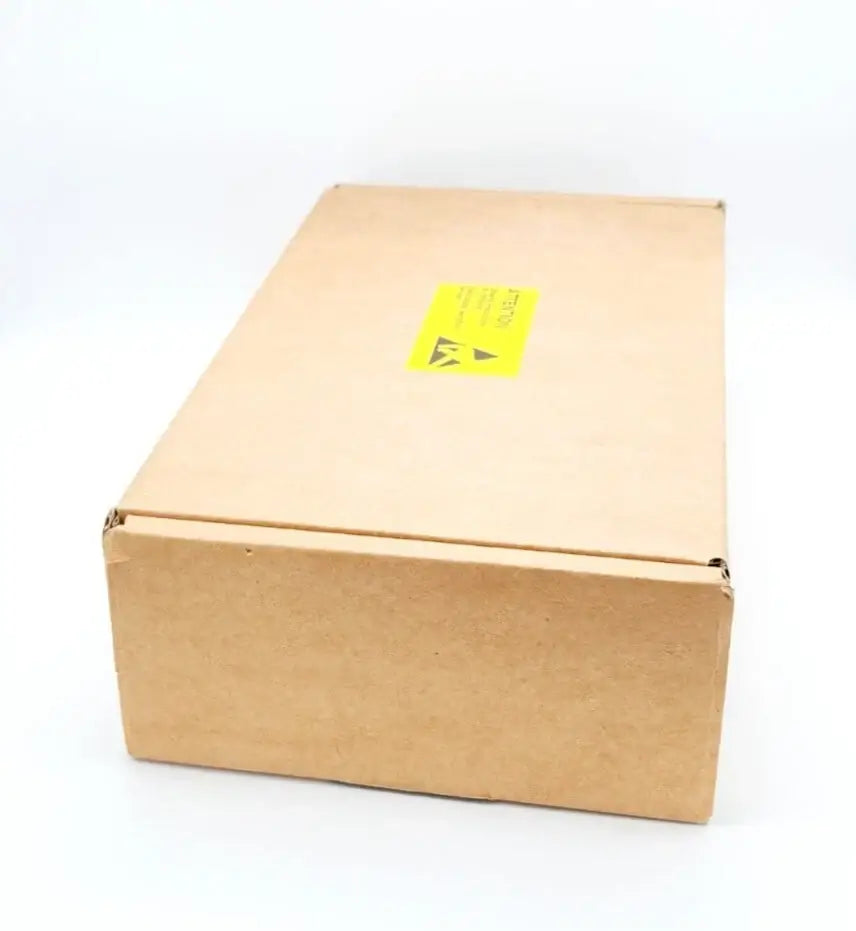 Cardboard packaging box for Festo 572211 Motorcontroller, sealed and ready for shipping.