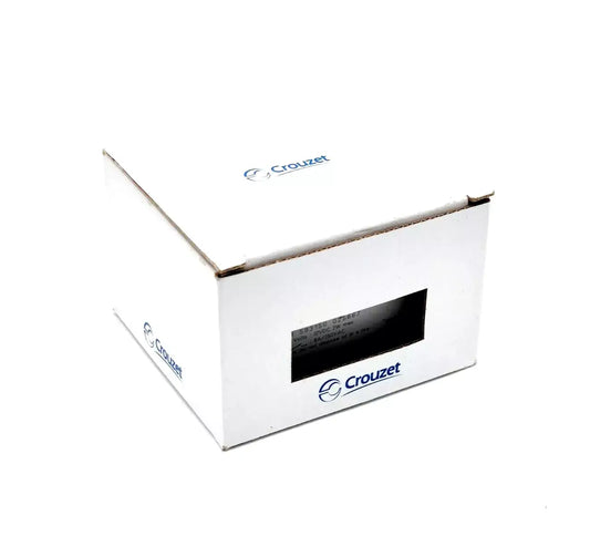Box packaging of Crouzet 88970045 CD12 Microcontroller M3 Essential, 12 VDC, shown with branding label and dimensions visible.
