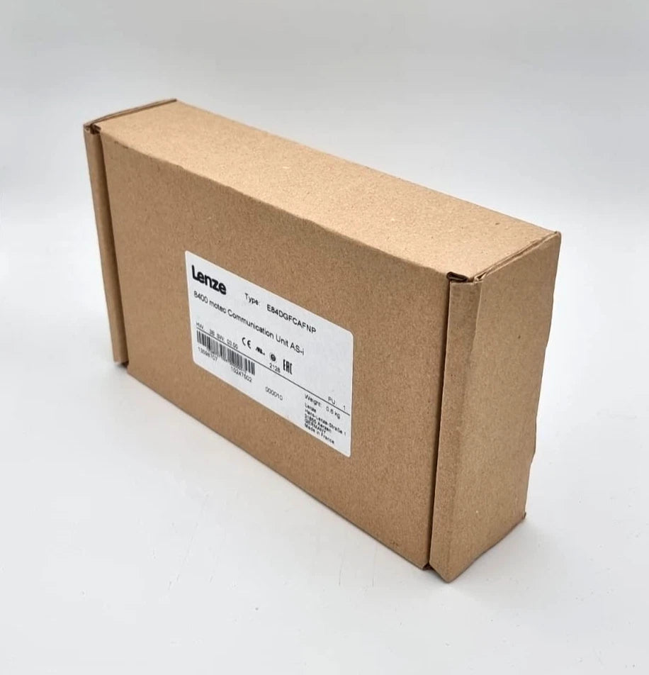 Lenze 13598707 E84DGFCAFNP 8400 motec Communication Unit AS-i | sealed, in original unopened packaging