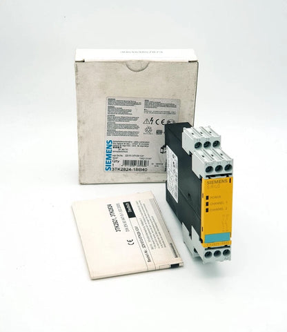 Siemens 3TK2824-1BB40 Sicherheitsschaltgerät DC 24 V, originalverpackt, technische Datenblatt sichtbar