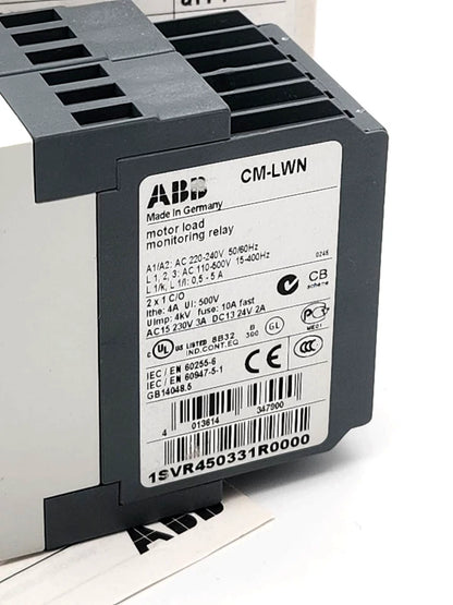 ABB 1SVR450331R0000 CM-LWN Motorlastwächter 220–240 V AC
