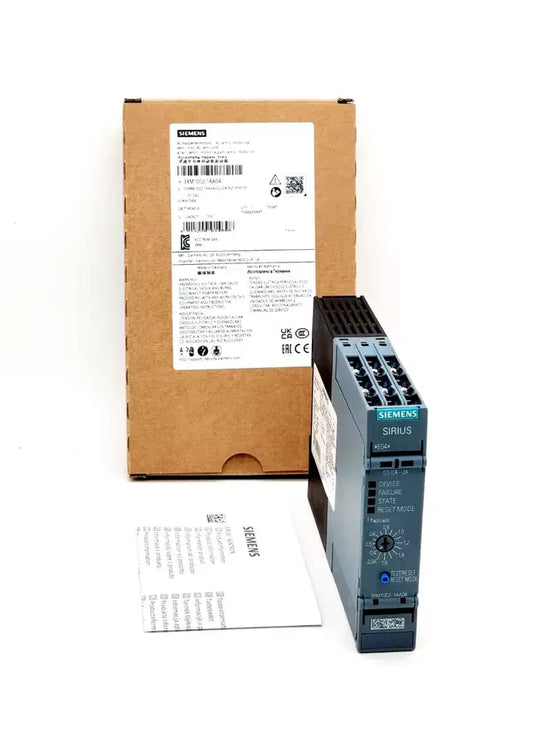 Siemens 3RM1002-1AA04 Direktstarter 3RM1 with packaging and manual, 500V operating voltage, 0.09-0.75kW power range, screw connection.