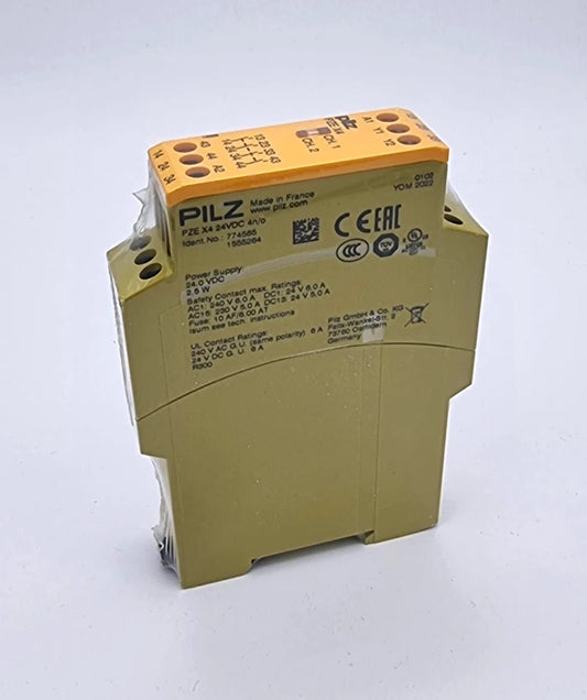 Pilz 774585 PZE X4 Kontakterweiterung 24VDC 4n/o | sealed - sealed packaging of contact expansion module