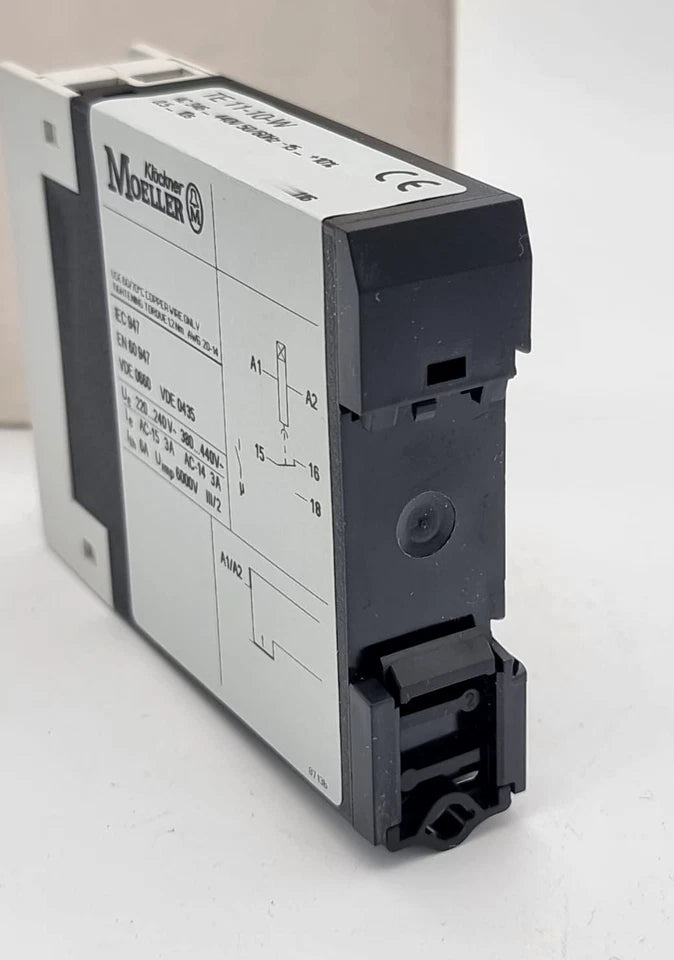 Moeller / Eaton TE11-10-W Zeitrelais ansprechverzögert 0,5...10s 346...440V AC, neu und originalverpackt