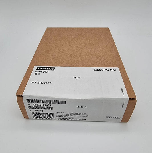Siemens A5E30780438 USB-Interface für 100/240V AC-USV | sealed SIMATIC IPC packaging.