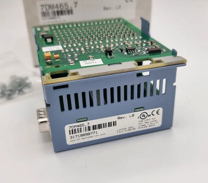 B&R 7DM465.7 Digitales Mischmodul 6 Eingänge 24 VDC 1 ms Sink, originalverpackt mit Systemmodul-Etikett und Anschlüssen.
