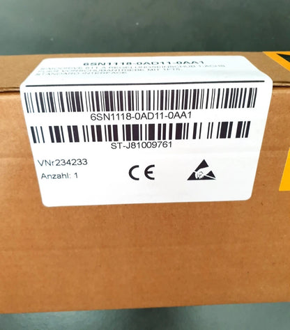 Siemens 6SN1118-0AD11-0AA1 SIMODRIVE 611-A Regelungseinschub | sealed