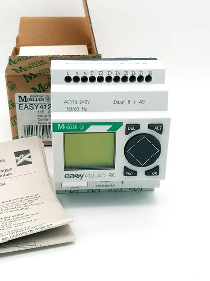 Moeller EASY412-AC-RC Steuerrelais mit Uhr 115...240V AC originalverpackt