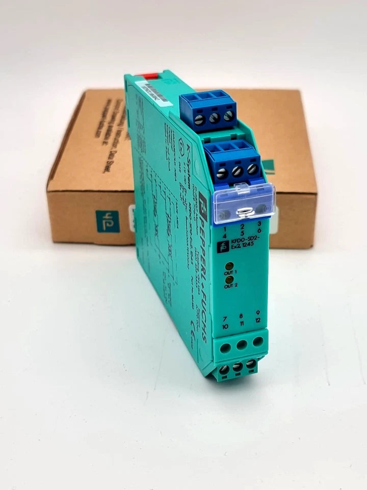 Pepperl+Fuchs 186183 KFD0-SD2-EX2.1245 Ventilsteuerbaustein with packaging, 2-channel isolation barrier, new condition.