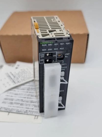 Omron CJ1W-SCU41-V1 Serial Communications Unit 2x RS-422A/485 RS-232C