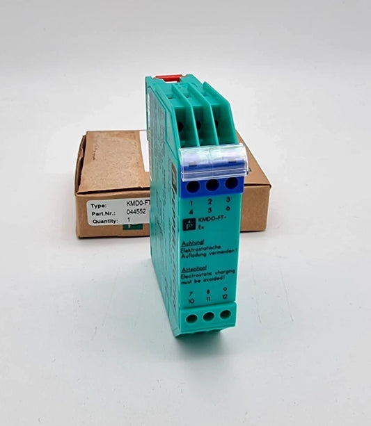 Pepperl+Fuchs 44552 KMD0-FT-Ex K-System Trennmodul / Feldbus-Trennbaustein, new in packaging, model detail view