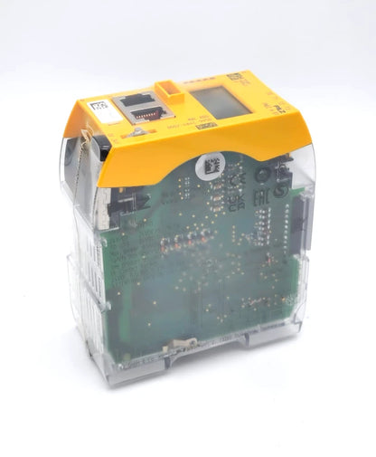 Pilz 772101 PNOZ m B1 sichere Kleinsteuerungen | sealed, originalverpackt, sicherheitsmodul, technisches Gerät mit gelbem Gehäuse