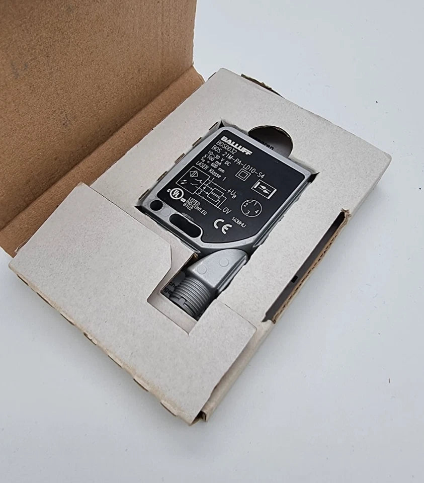 Balluff BOS0032 BOS 21M-PA-LD10-S4 Kubische Lichttaster Lichtarten in Verpackung