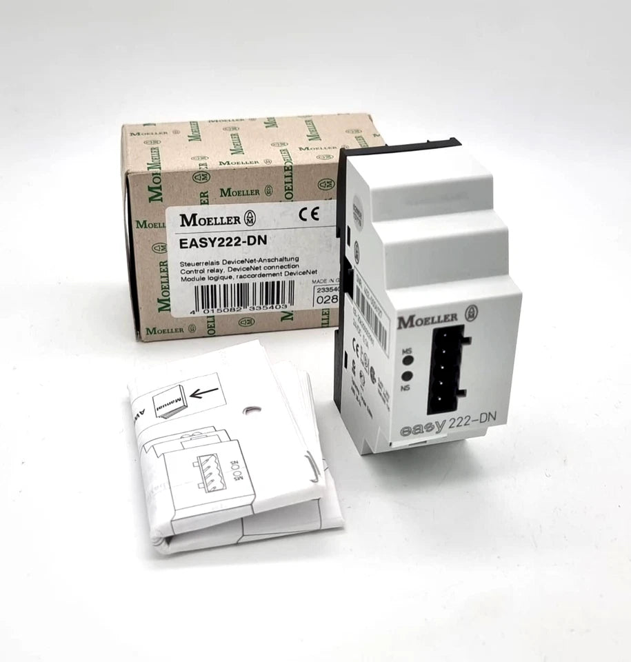 Moeller / Eaton 233540 EASY222-DN Steuerrelais DeviceNet-Anschaltung, Neu, originalverpackt, mit Anleitung und Verpackung.