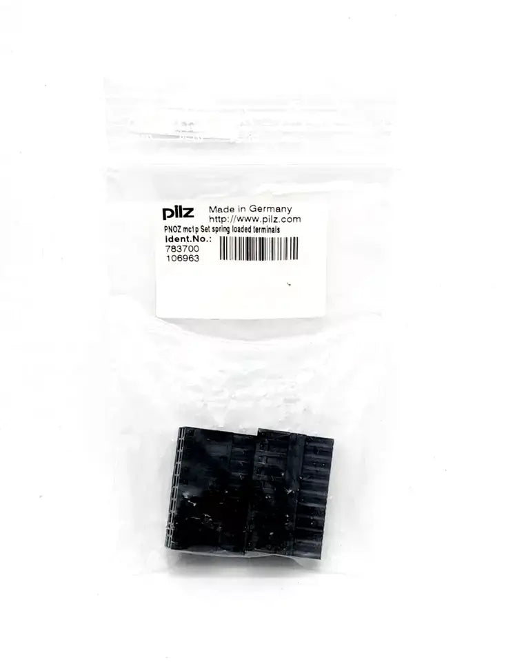 Pilz 783700 spring terminals set for PNOZ mc1p/ma1p in clear packaging with label