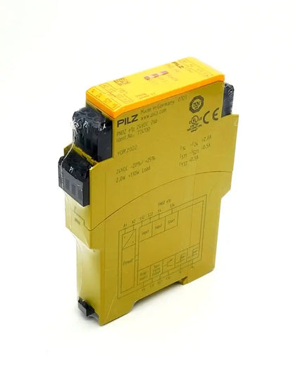 Pilz 774130 PNOZ e1p Sicherheitsgerät 24VDC, 2 Sicherheitsausgänge, gelb, Neu, originalverpackt