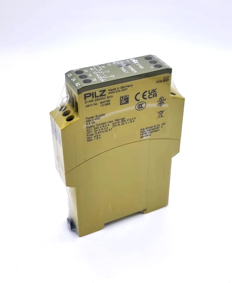 Pilz 840760 S1MS Temperaturüberwachungsrelais 230VAC 2c/o | sealed in original packaging