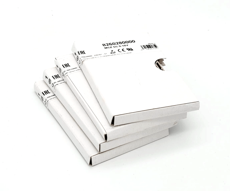 Weidmüller 8260280000 MCZ SC 0-10V Limit Monitoring packaged units stacked.