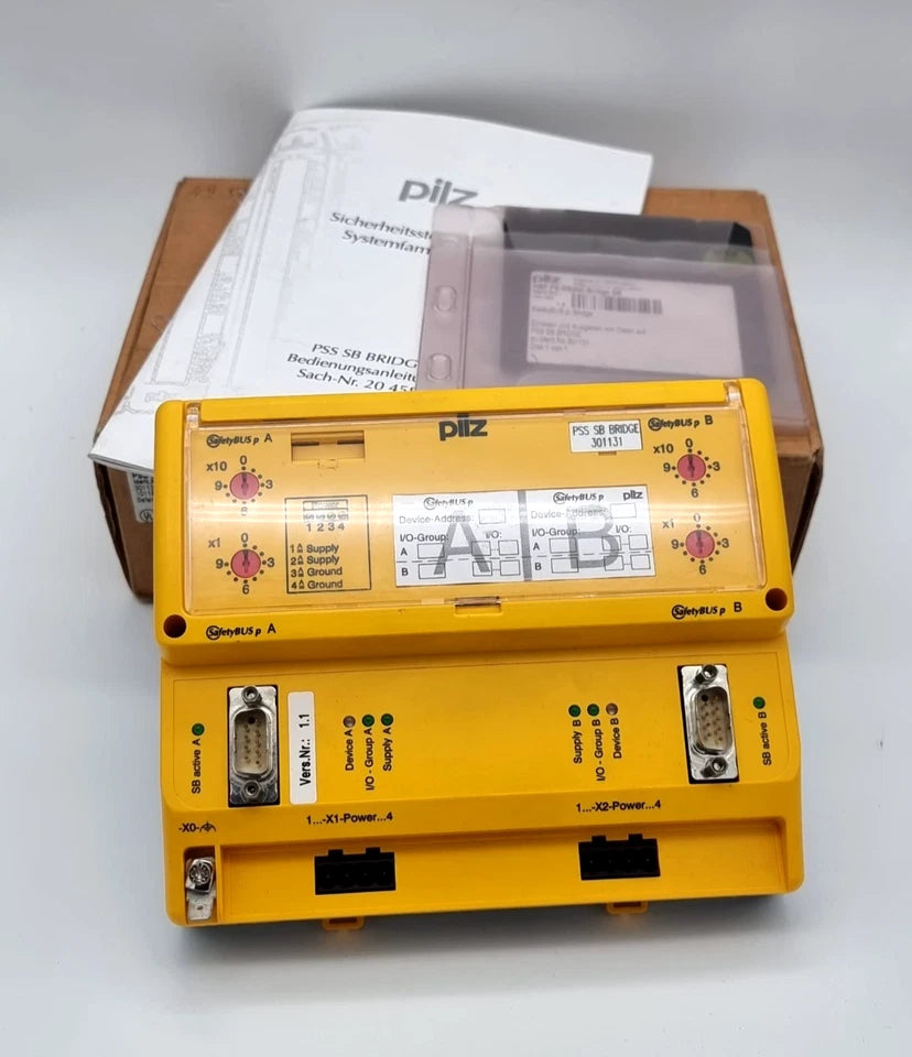 Pilz 301131 PSS SB BRIDGE sicheres BRIDGE-Modul mit Verpackung und Handbuch