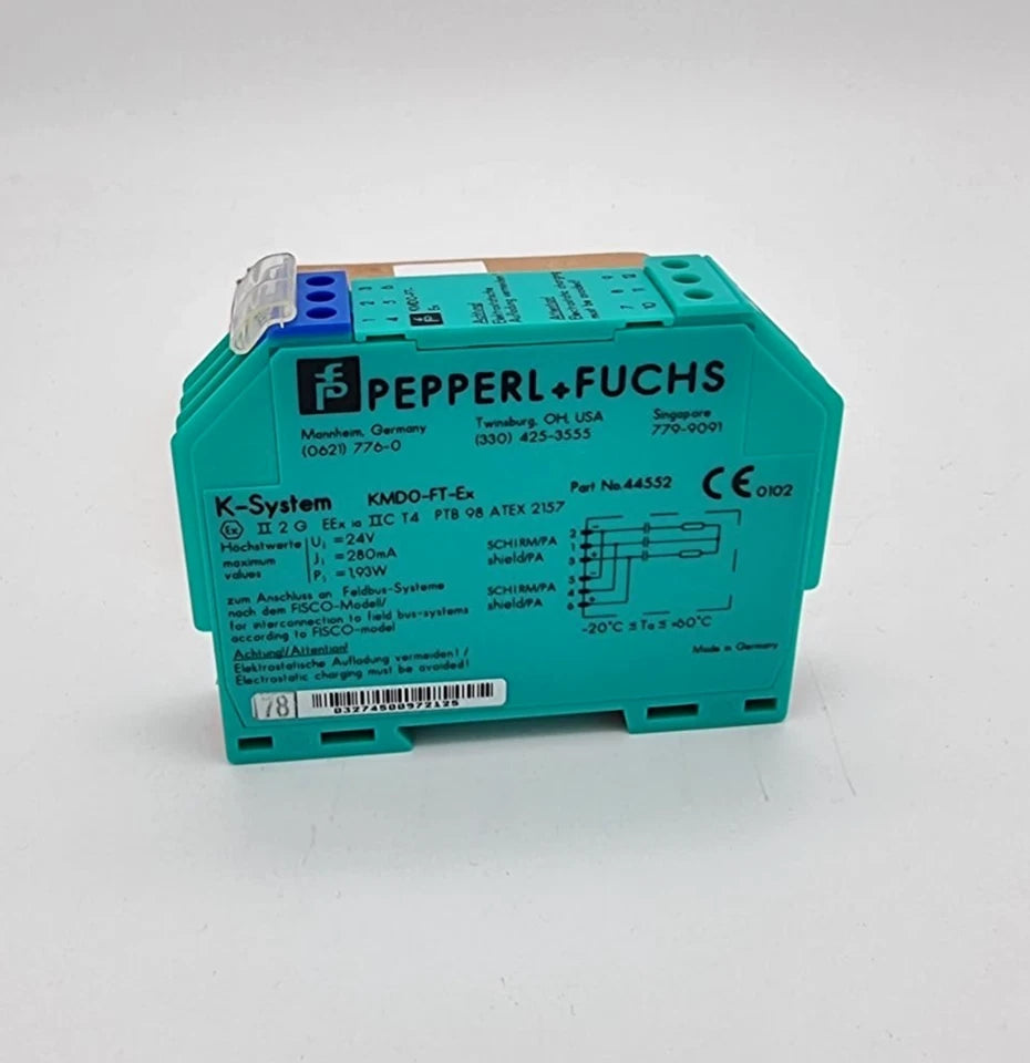 Pepperl+Fuchs 44552 KMD0-FT-Ex K-System Trennmodul / Feldbus-Trennbaustein