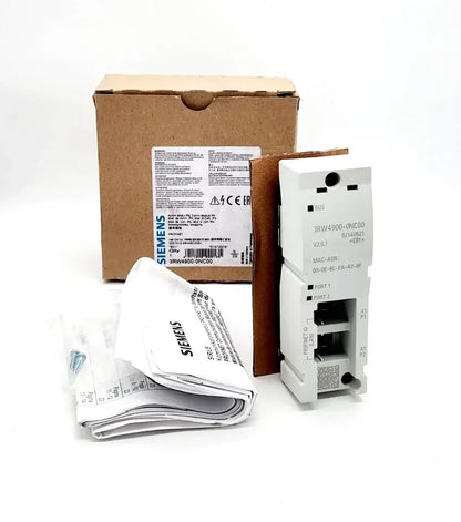 Siemens 3RW4900-0NC00 PROFINET module for SIRIUS soft starter 3RW44 with packaging and manual
