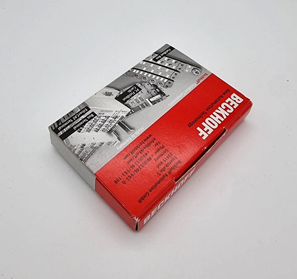 Beckhoff KL4022 Busklemme 2-Kanal-Analog-Ausgang Strom 4…20 mA in originalverpackung, rote und graue Verpackung