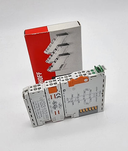 Beckhoff KS3102 Busklemme 2-Kanal-Analog-Eingang Spannung ±10 V 16 Bit, neue originalverpackte Klemme in Verpackung