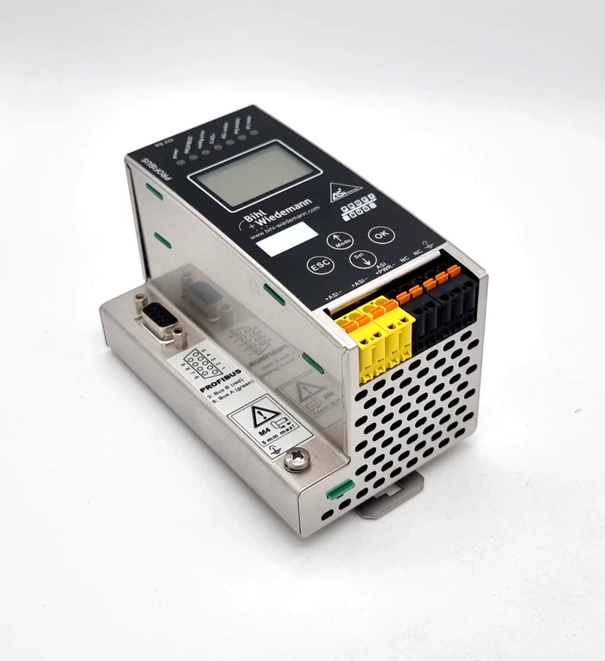 Bihl+Wiedemann 13650 BWU1567 AS-i PROFIBUS Gateway 1-Master