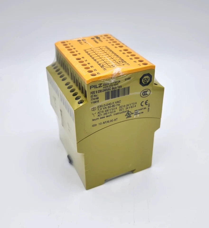 Pilz 774148 PZE 9 Kontakterweiterung 230-240VAC 8n/o 1n/c | sealed - view of the new sealed module