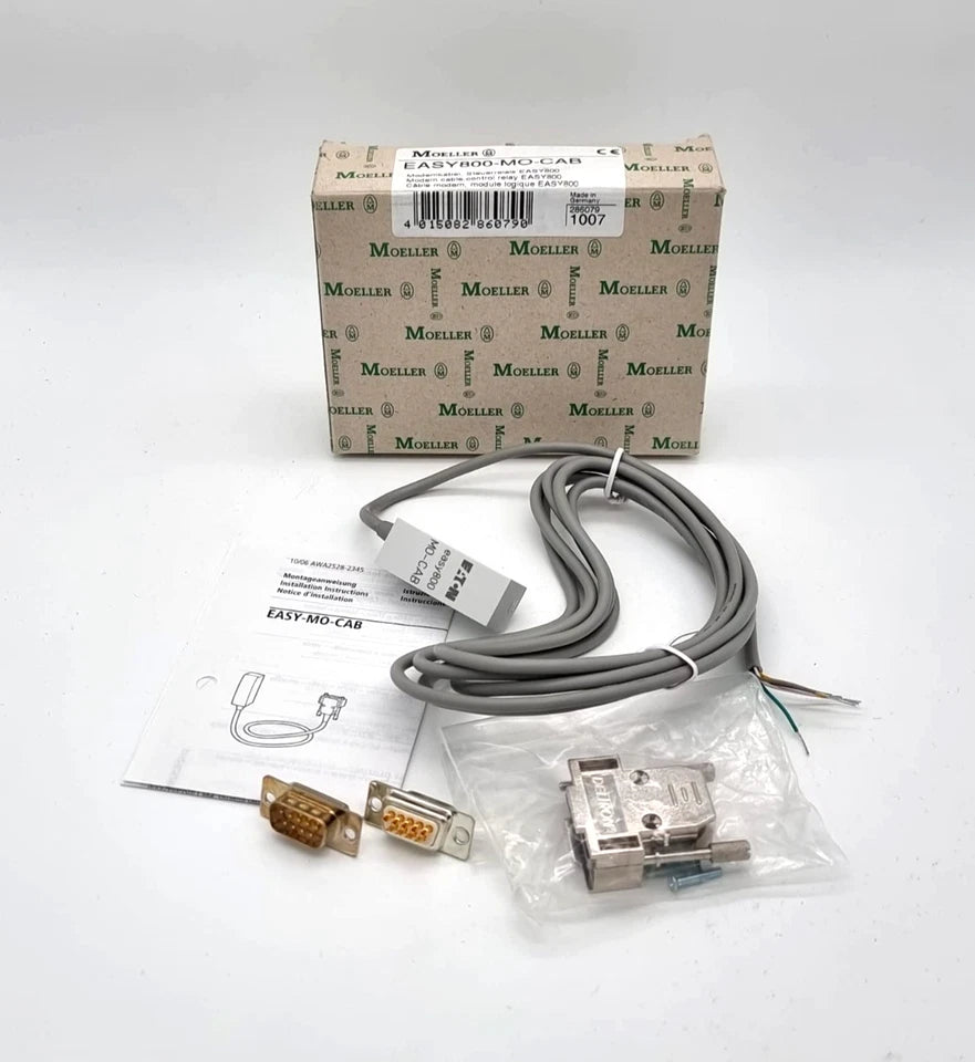 Moeller / Eaton 286079 EASY800-MO-CAB Modemkabel für EASY800 / MFD Steuerungen, neu und originalverpackt, mit Anschlusszubehör