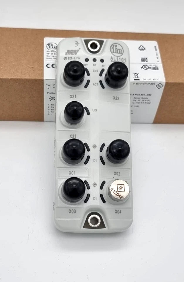 ifm AL1101 IO-Link Master PROFINET-Schnittstelle SL PN 4P IP69K für industrielle Automatisierung