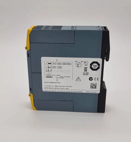 Siemens 3SK1112-1BB40 SIRIUS Sicherheitsschaltgerät Grundgerät Us = 24 V DC, neues Modell mit Schraubanschluss, SIRIUS 3SK1 Serie