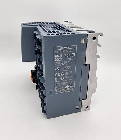 Siemens 6GK5416-4GR00-2AM2 SCALANCE XM416-4C Managed Industrial Ethernet Switch, new condition, software sealed