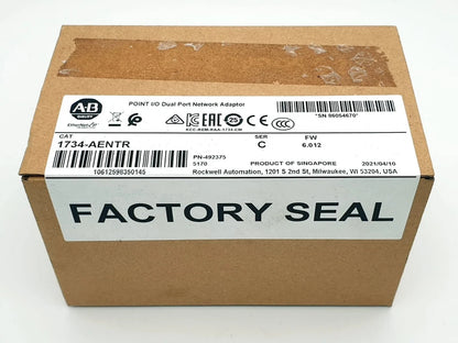 Allen-Bradley 1734-AENTR Point I/O Ethernet/IP Adapter Dual Port | sealed