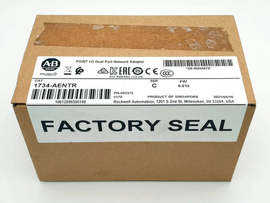 Allen-Bradley 1734-AENTR Point I/O Ethernet/IP Adapter Dual Port | sealed