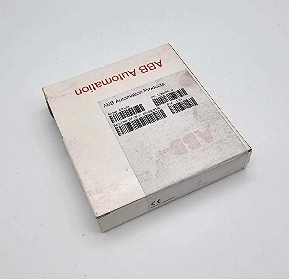 Sealed ABB AI910N 3KDE175513L9100 Analogeingang AI4 in original packaging