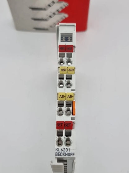 Beckhoff KL6201 Busklemme Interbus-Masterklemme in original packaging, new and ready for integration with Interbus-Slaves.