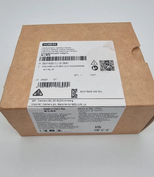 Siemens 3SU1400-1LL10-3BA1 PROFINET Fehlersicheres Interfacemodul