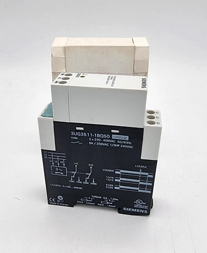 Siemens 3UG3511-1BQ50 Überwachungsrelais AC 3X200...3X460V, Netz- und Phasenüberwachungsrelais, SIRIUS Produktreihe, originalverpackt