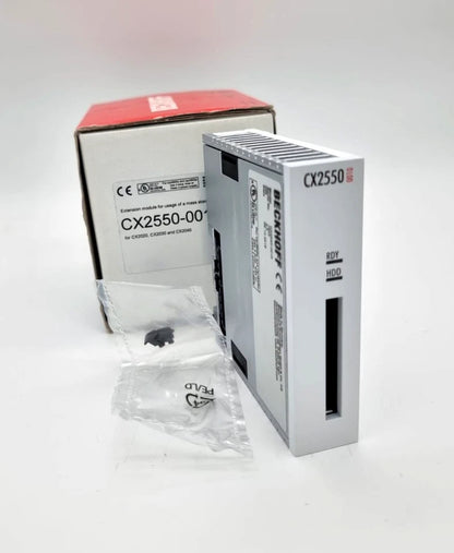 Beckhoff CX2550-0010 Erweiterungsmodul für CX20xx CFast-Einschub in Originalverpackung mit Zubehör