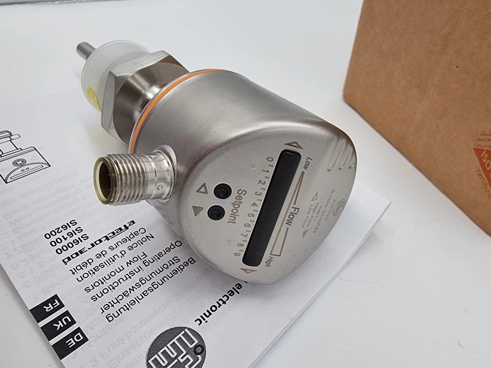 ifm SI6000 Strömungswächter SIS30ABBFPKG/US-100-IPF in originalverpackt mit Anleitung zur Seite