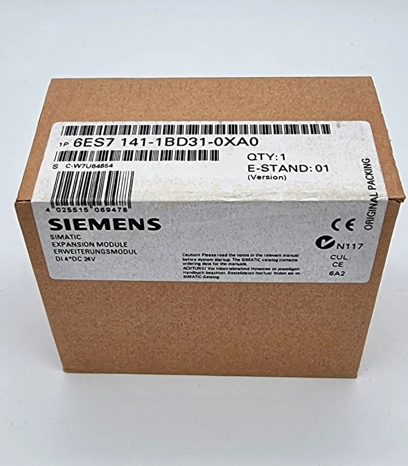 Siemens 6ES7141-1BD31-0XA0 SIMATIC DP Erweiterungsmodul EM 141 | sealed in original packaging.