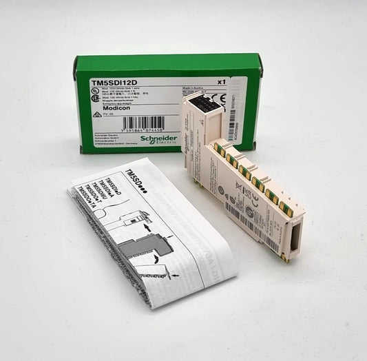 Schneider Electric 407445 TM5SDI12D Digitales Eingangsmodul Modicon 12 Eingänge