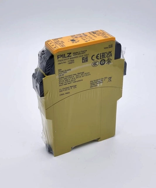Pilz 777602 PNOZ XV1P Sicherheitsschaltgerät 30/24VDC 2n/o 1n/o t | sealed in original packaging, model 777602.