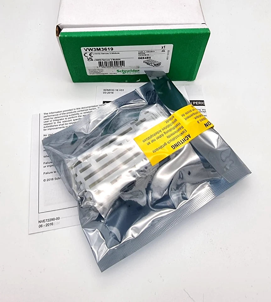 Schneider Electric VW3M3619 Kommunikationsmodul SERCOS III | sealed, originalverpackt Lexium 32M, Verpackung ungeöffnet